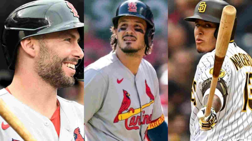 2022 MLB NY Finalists - Paul Goldschmidt, Nolan Arenado, Manny Machado 