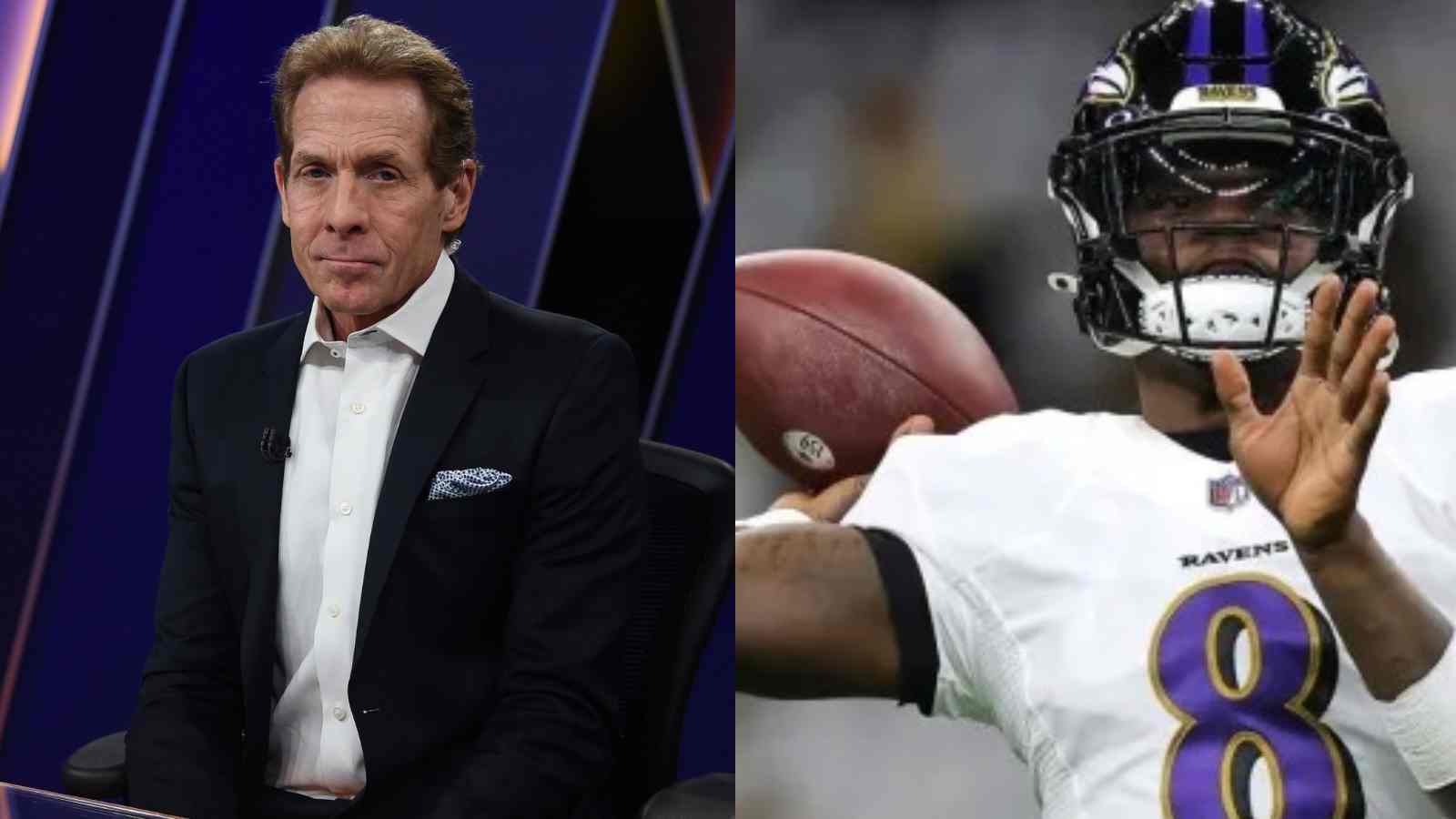 “He went over the edge,” Skip Bayless criticizes Ravens QB Lamar Jackson for unjust yelling at his O-line due to delay of game