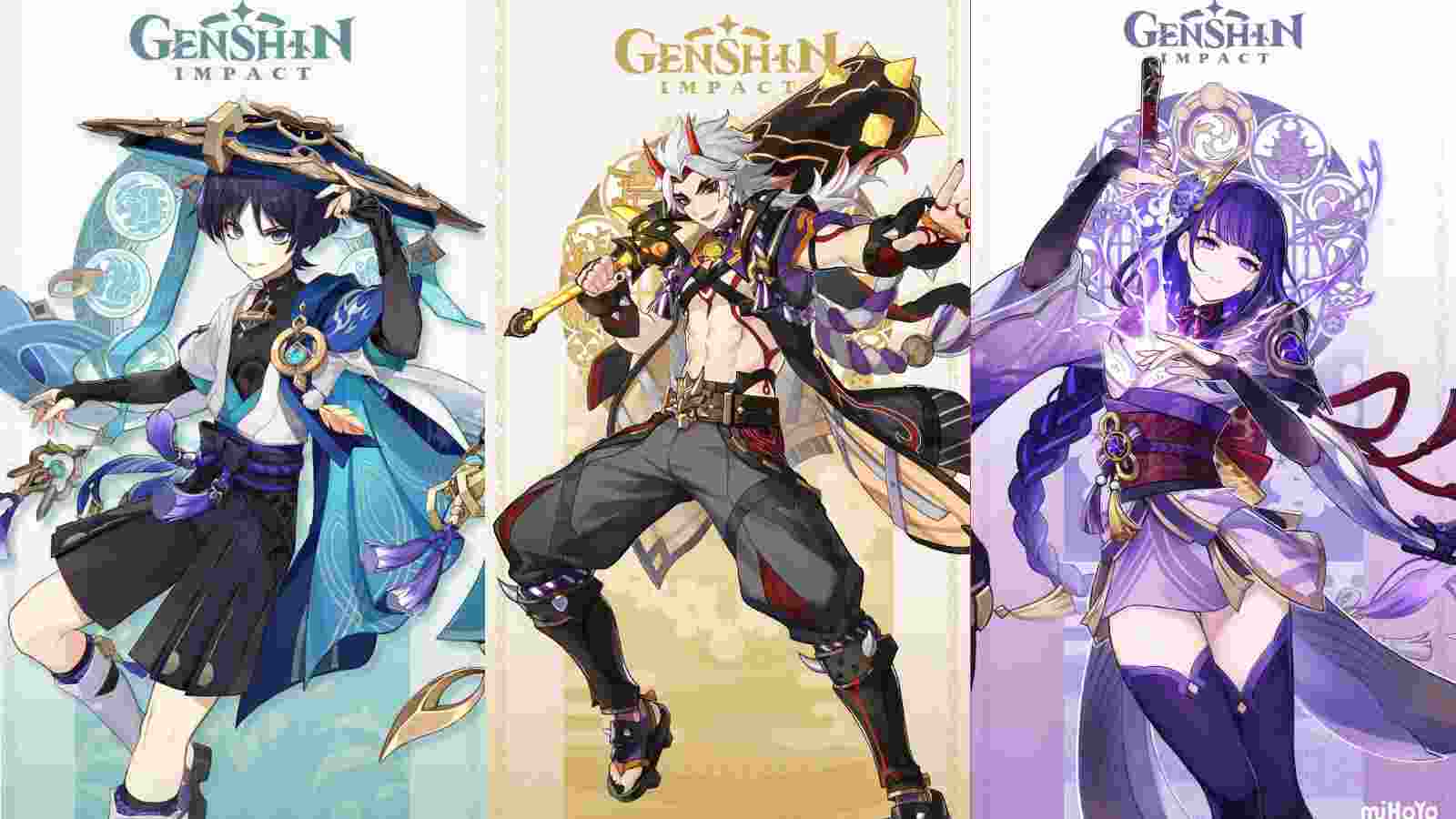 Genshin Impact 3.3 banners: Phase 1 and 2 characters leaked