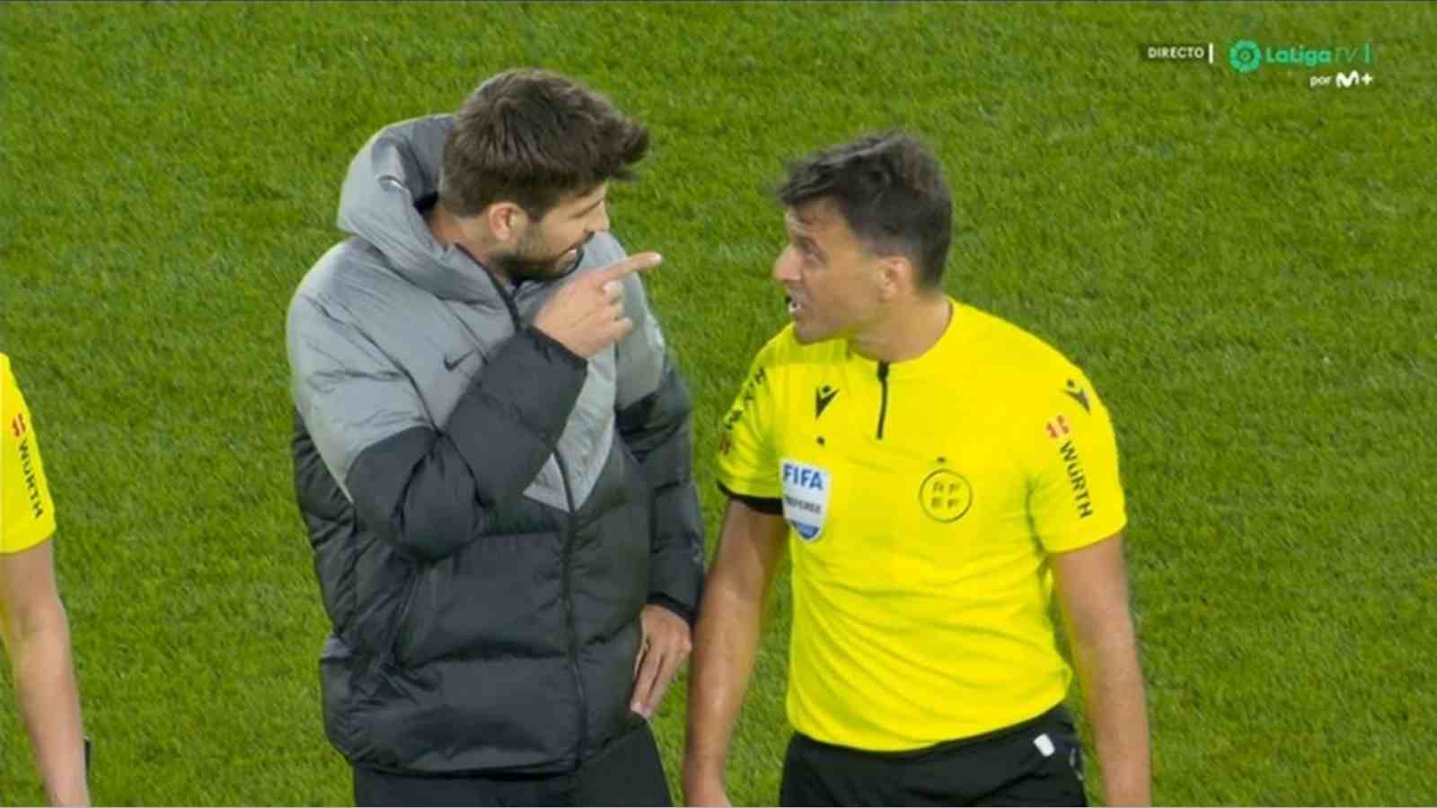 “Fcking son of a b**!” Gerard Pique’s explicit remarks to referee that earned him red card on his last match for Barcelona