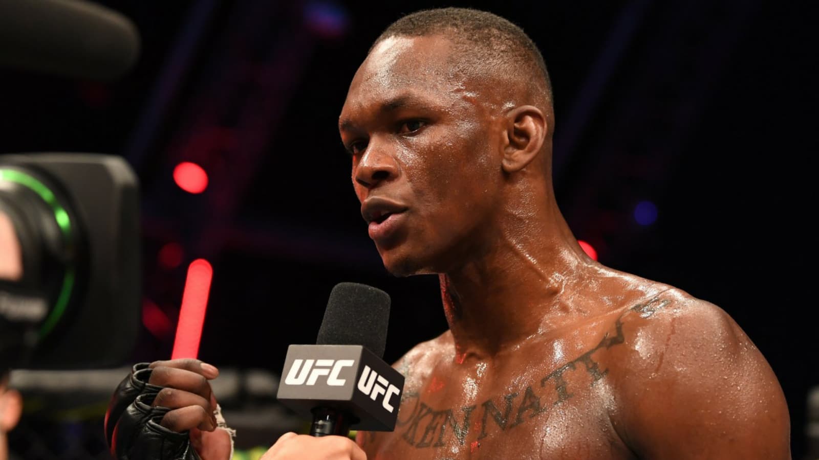 “I’m done talking” – Israel Adesanya has his game face on at weigh-ins ahead of UFC 281 title fight