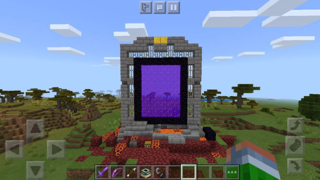 broken nether portal