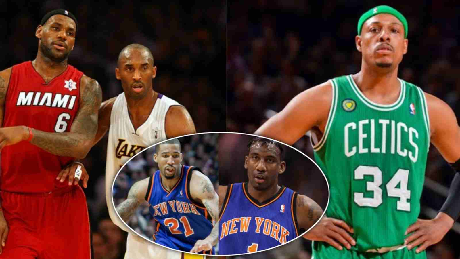 “I only argue with Kobes and LeBrons” Celtics’ Legend Paul Pierce SILENCED trash-talking Amar’e Stoudemire with a ‘GANGSTA’ response