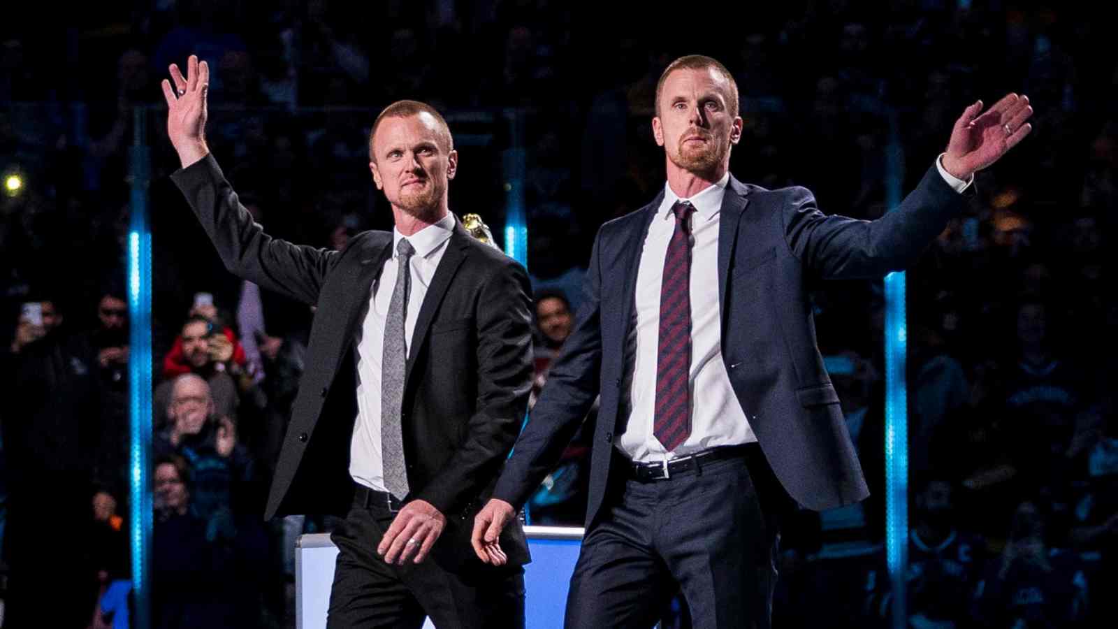 <strong></noscript>HOF Daniel Sedin and Henrik Sedin prepare speeches meticulously even after shying away from “spotlight”</strong>