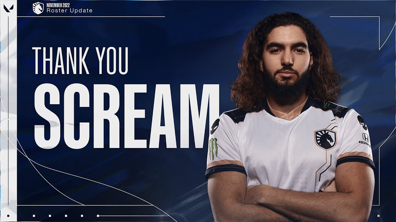 ScreaM to part ways with Valorant outfit Team Liquid