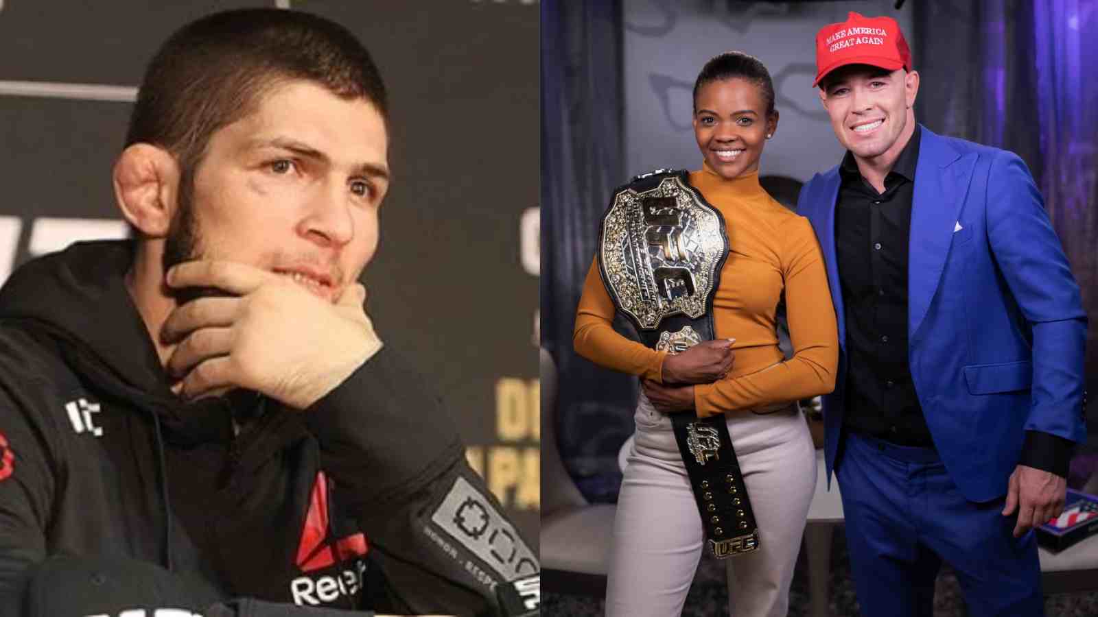 “MMA is a man’s sport” – Candace Owens asked Khabib Nurmagomedov to “buy a p**sy hat” for criticizing Colby Covington