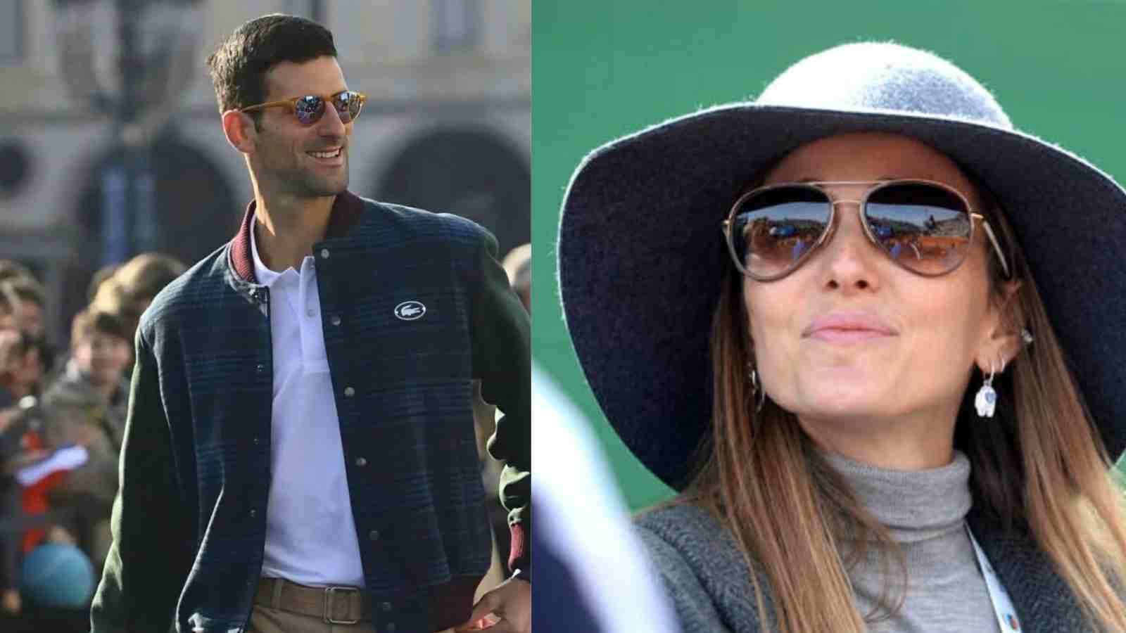 Novak Djokovic’s wife showers admiration on the Serb’s dashing look at the 2022 ATP Finals ceremony