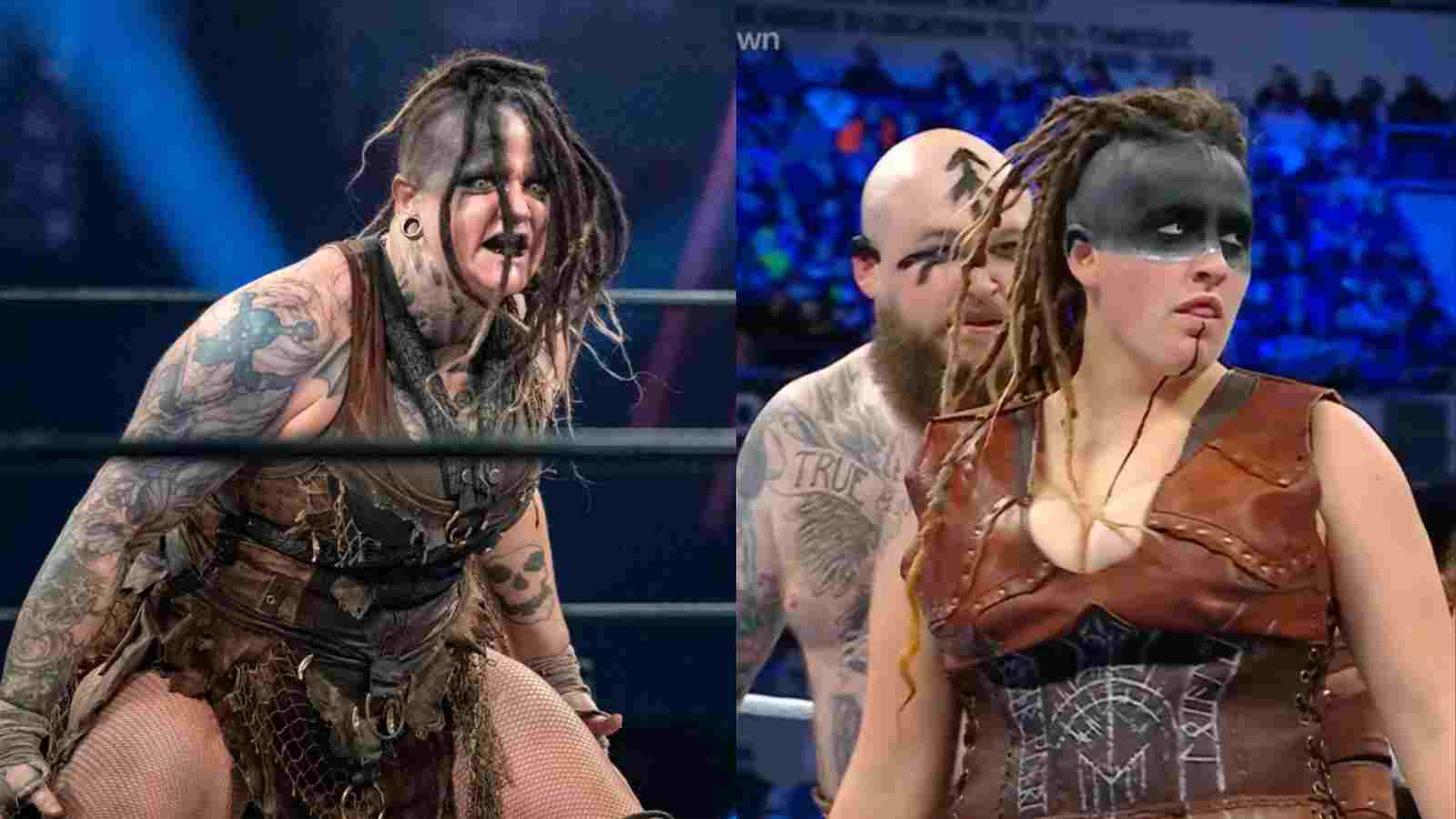 Sarah Logan accused of carbon-copying fellow wrestler’s look