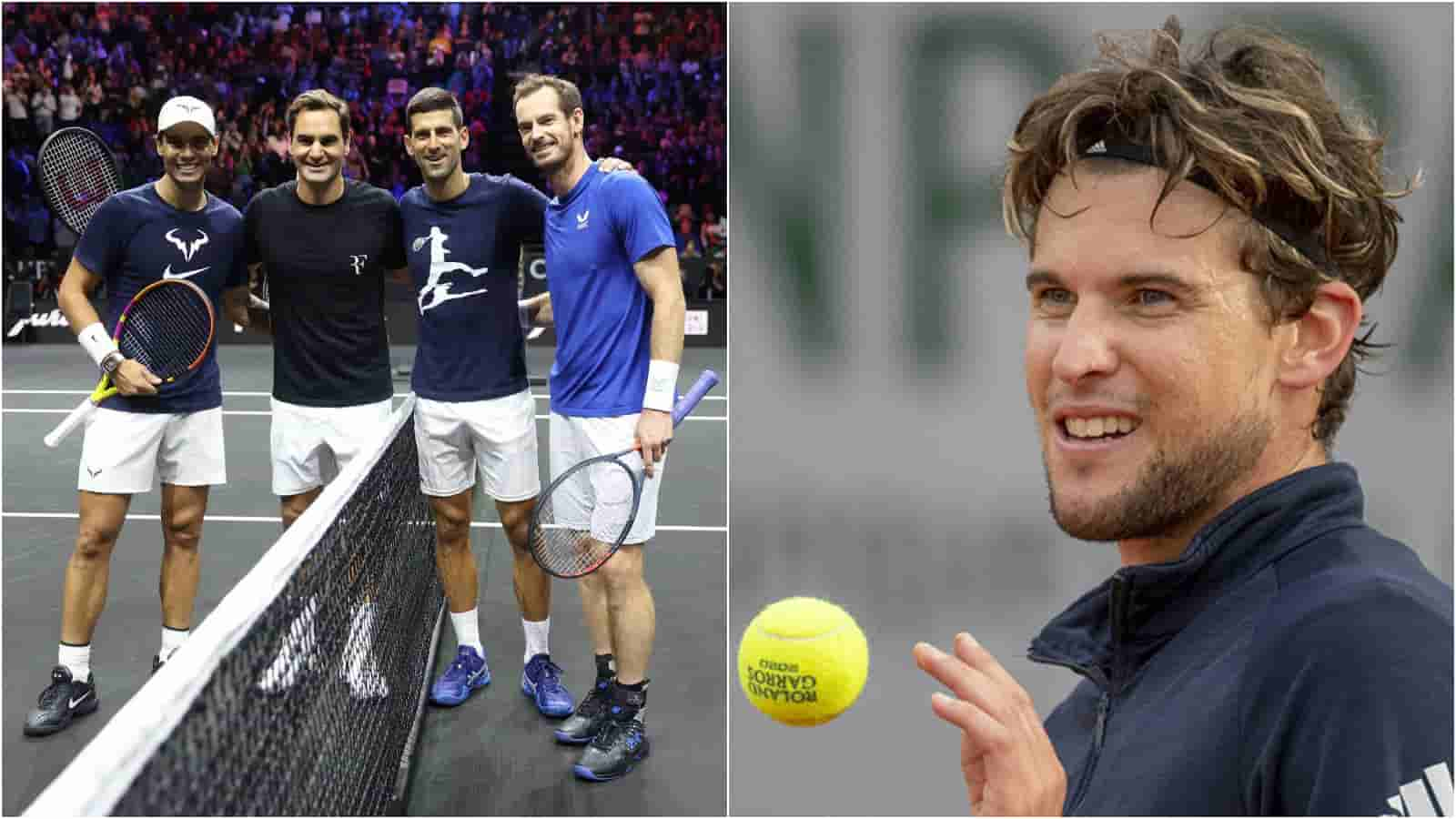 “If he’s willing to pay the price,” Novak Djokovic, Rafael Nadal and Roger Federer should be the benchmark for 30-year-old Dominic Thiem, according to former ATP icon