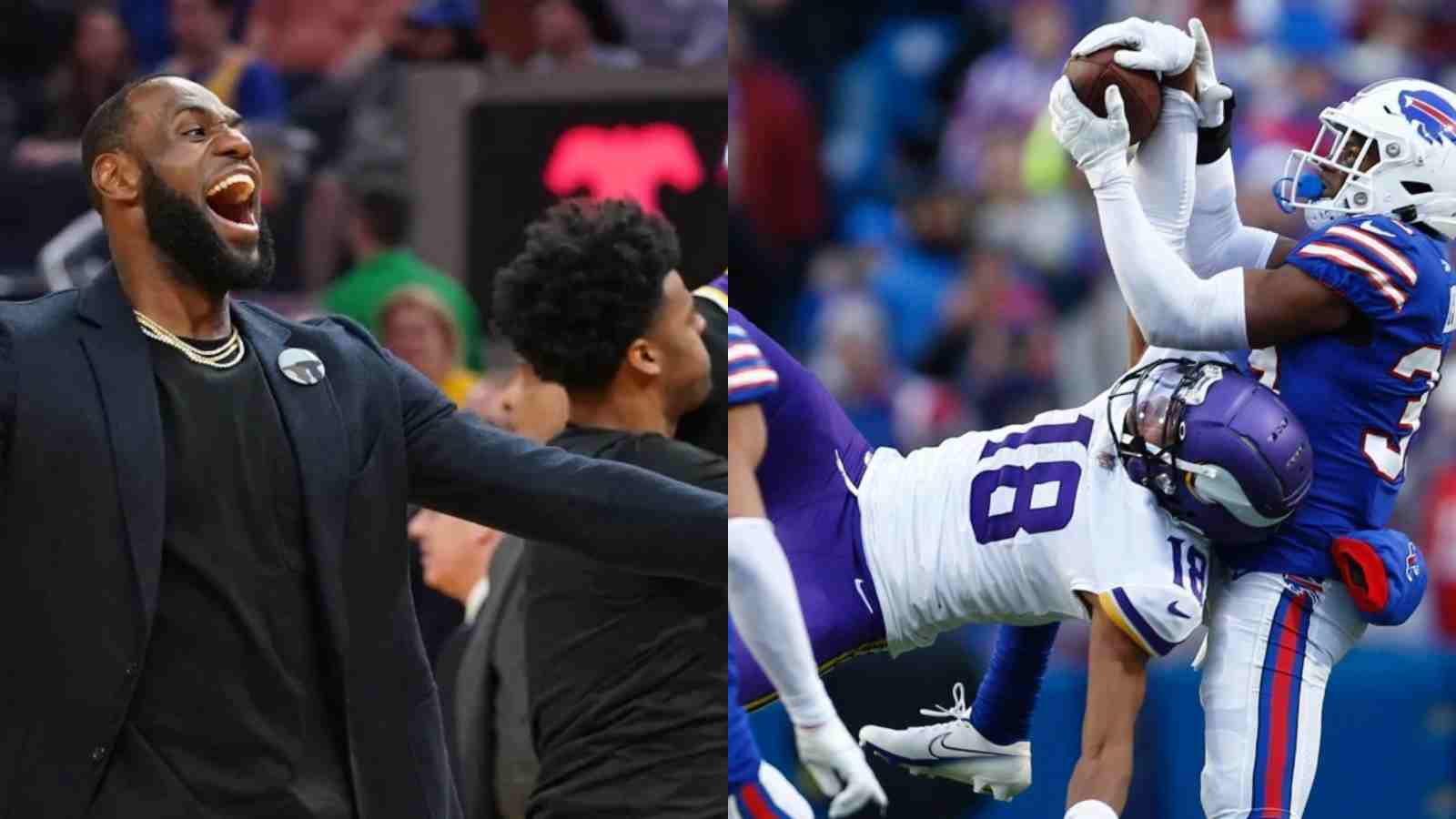 “Better than any Laker game in the past 5 years!” Declining LeBron James gets HORRIBLY trolled for praising the Bills vs Vikings game on Twitter