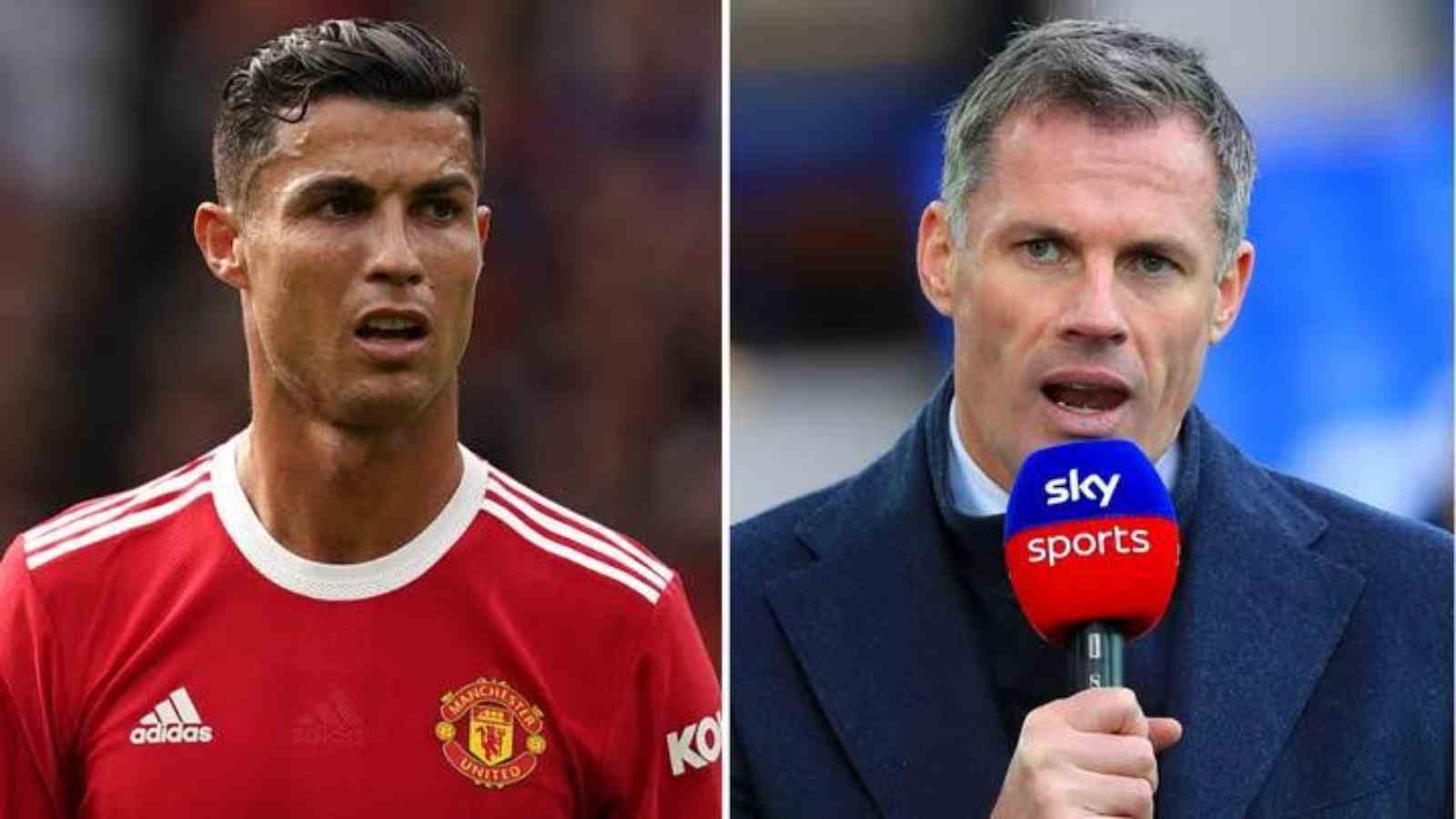 “The 1% will be Rio, Roy & Patrice”- Jamie Carragher calls out Man United legends for their constant support of Cristiano Ronaldo, following the explosive Piers Morgan interview