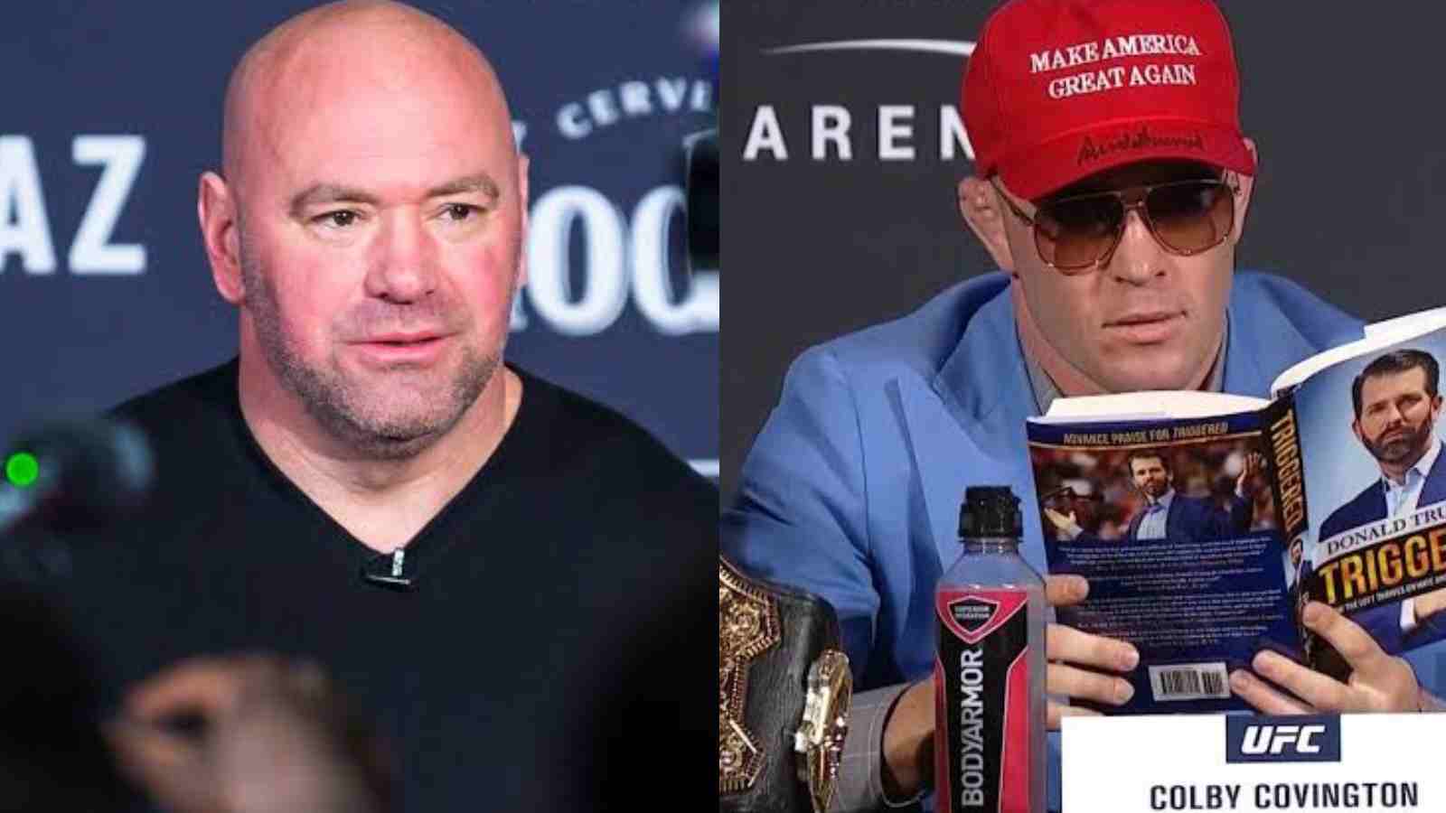 Throwback to the time when Dana White defended Colby Covington over allegedly racist remarks before his 2nd title fight