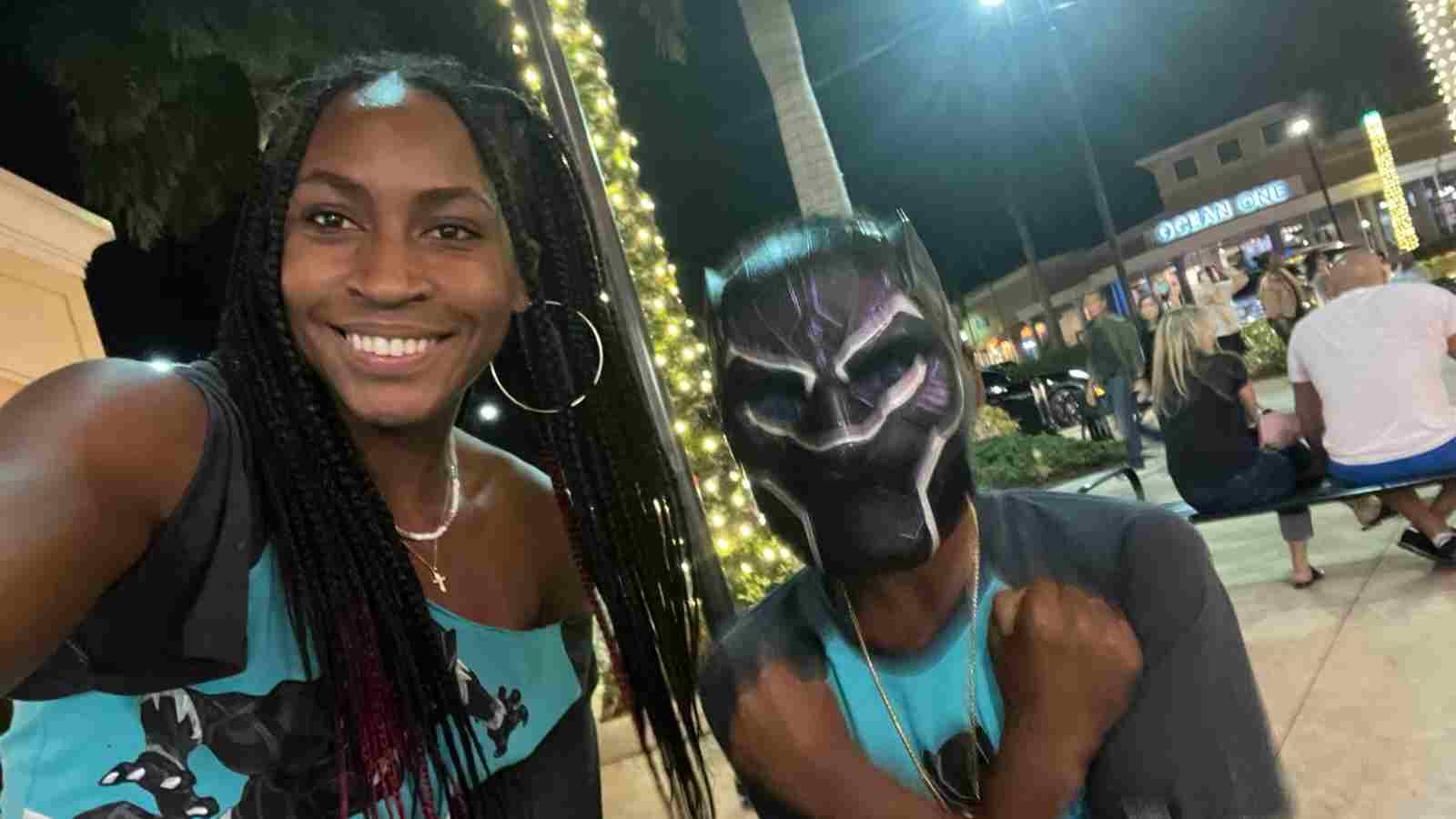 “Keep doing what you do on and off the court” Fans amazed by Coco Gauff’s proudly glorifying black representation after watching Black Panther