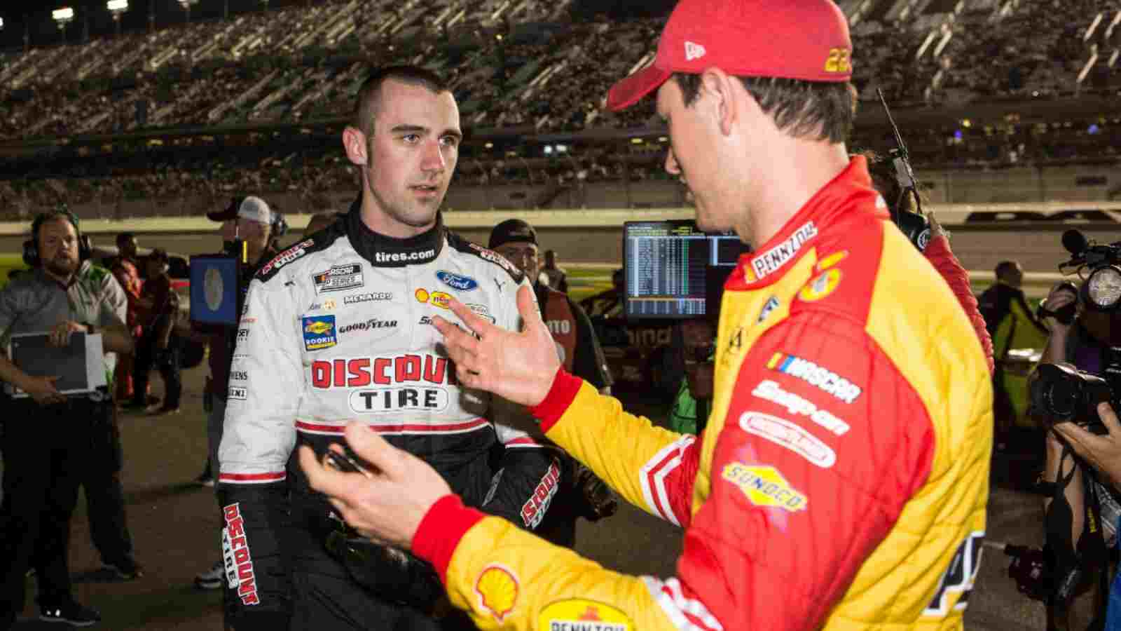 Austin Cindric disagrees with the cup champion Joey Logano’s remarks that the Rookie of the year would have struggled more ‘driving last year’s car.’