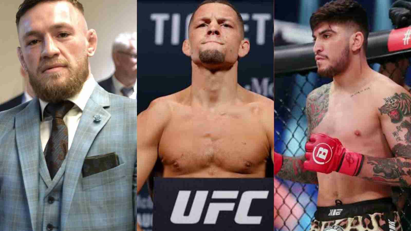 “Nice shot” – Conor McGregor SHOCKINGLY praises Nate Diaz after his altercation with his buddy Dillon Danis at UFC 281