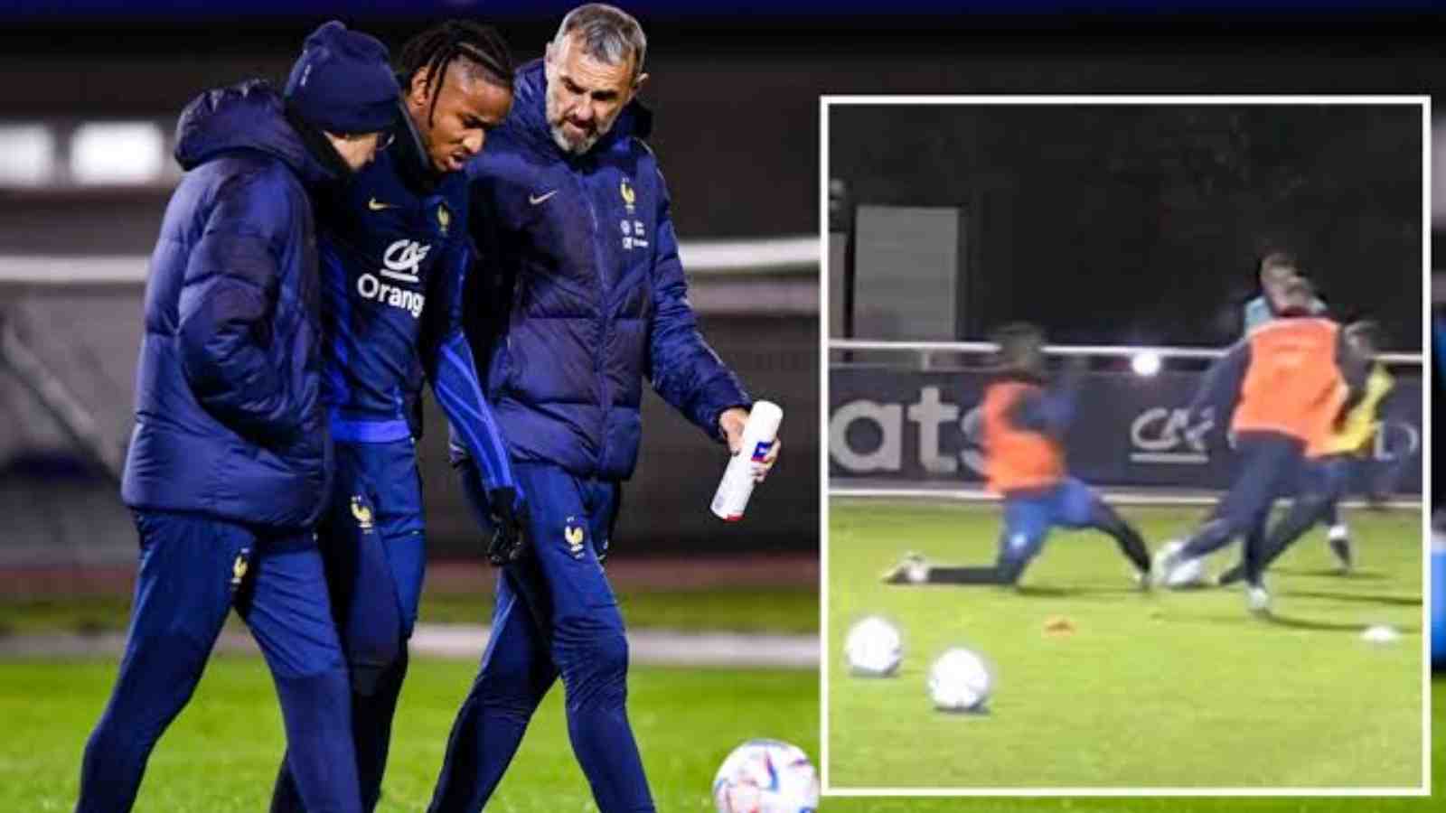 France’s young sensation Christopher Nkunku is out of the 2022 FIFA World Cup after suffering a knee injury while training at the national camp