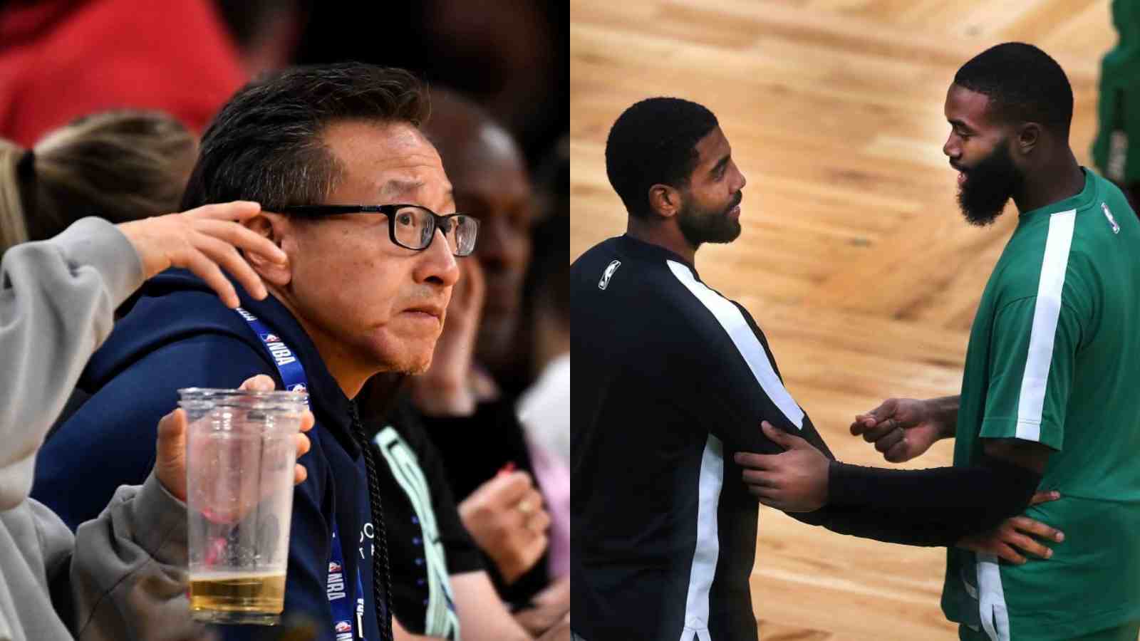 “Response was alarming to me” Jaylen Brown calls out Nets owner Joe Tsai citing Kyrie Irving-fiasco