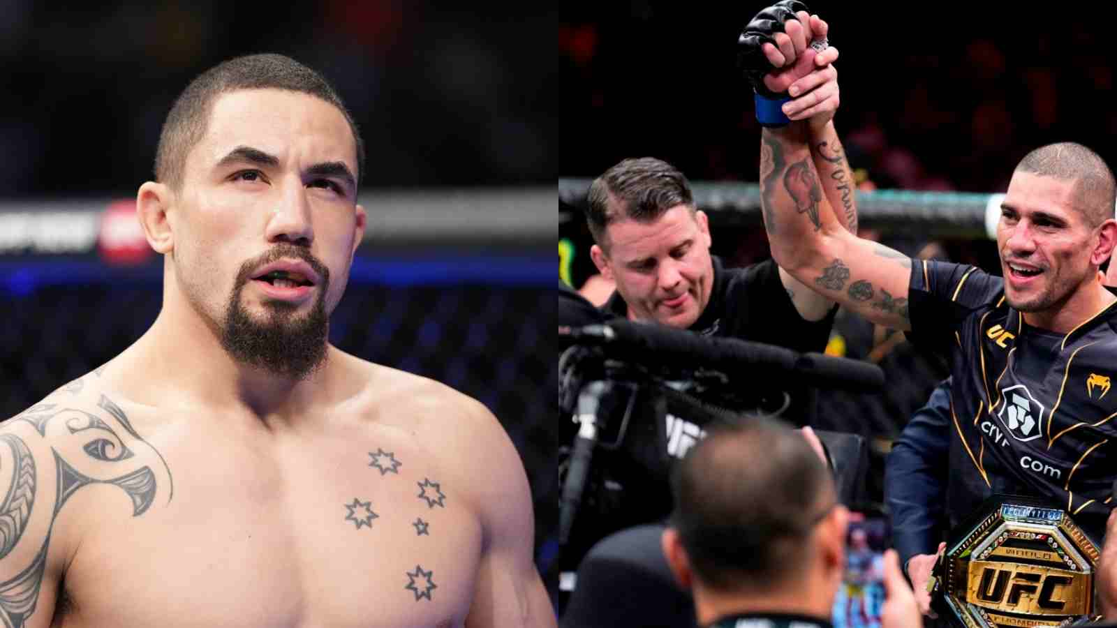 Watch: Robert Whittaker displays HILARIOUS technique to avoid Alex Pereira’s power