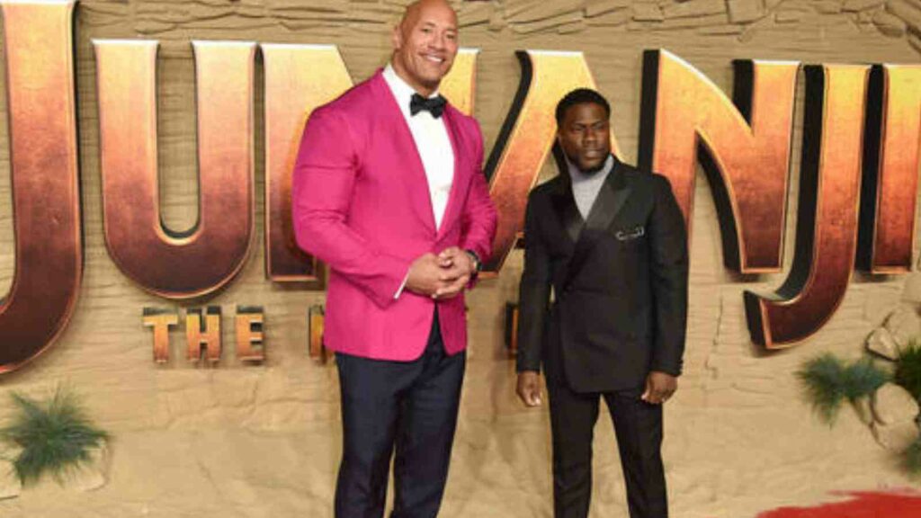 Dwayne Johnson and Kevin Hart