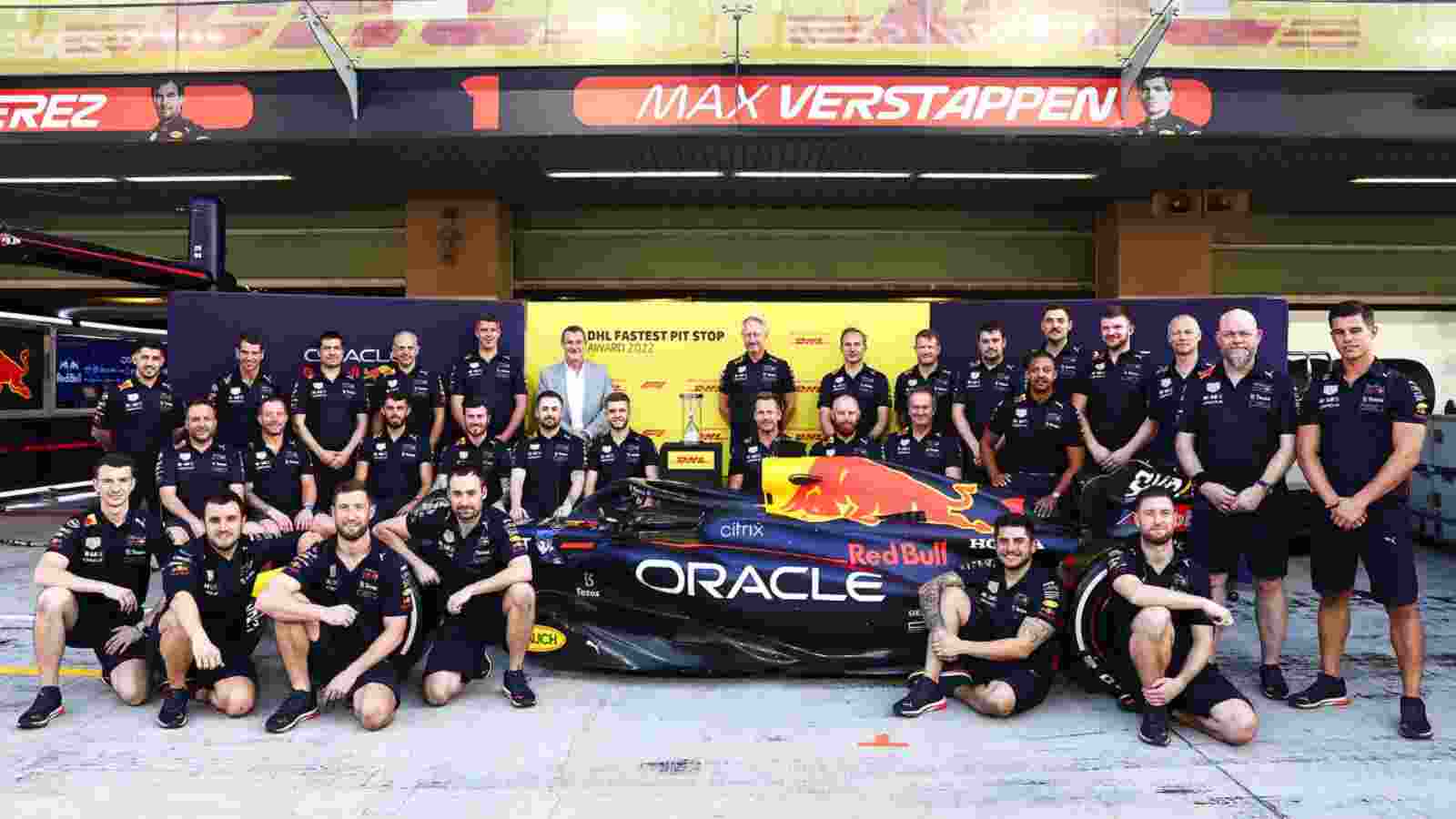 “Gives you wiiings” – F1 fans react as Red Bull win the DHL Fastest Pit Stop Award for the 5th year in a row