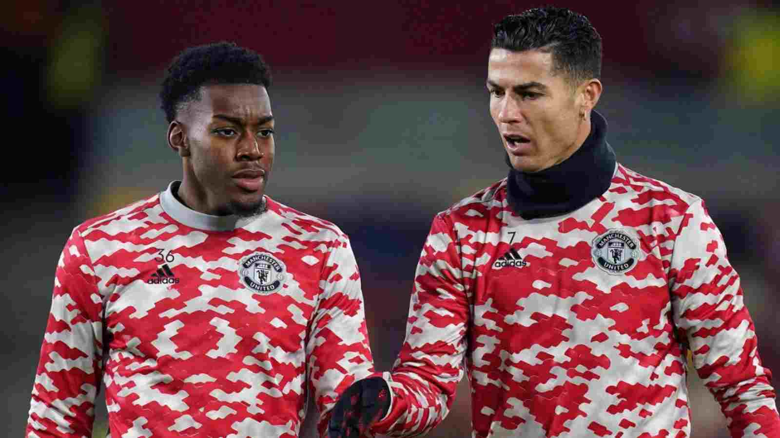 “It’s just me and him at the gym,”-Anthony Elanga defends Cristiano Ronaldo in his criticism of young Manchester United players