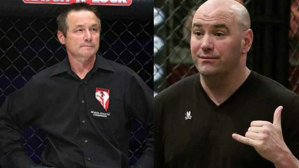 Steve Mazzagatti Dana White Joe Rogan