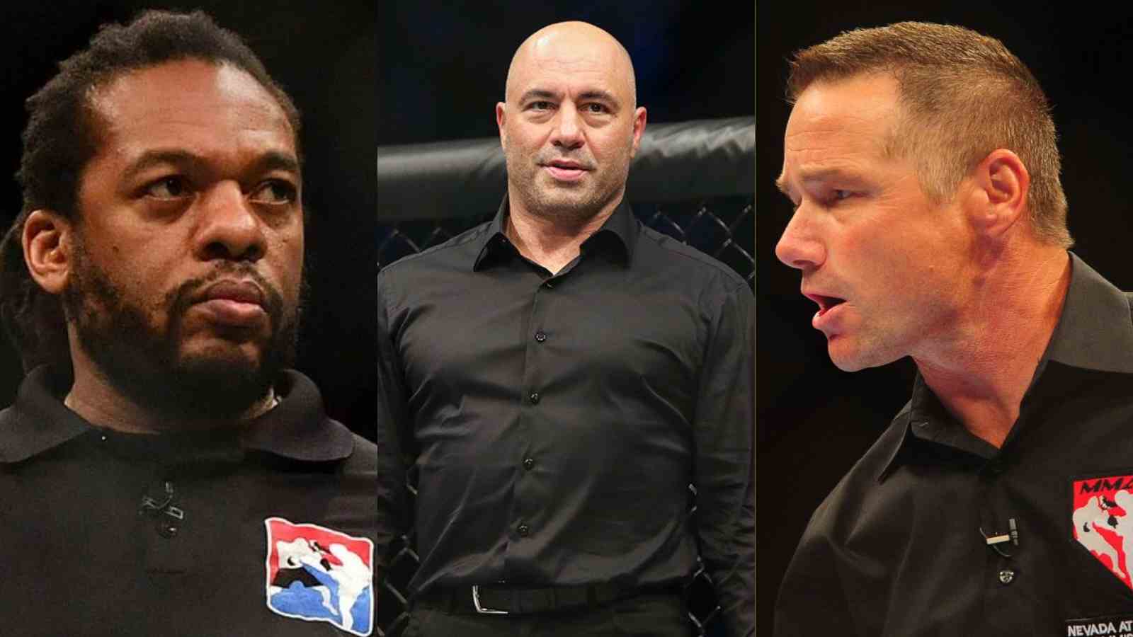 UFC commentator Joe Rogan reveals the Top 3 best referees of all time in mixed martial arts