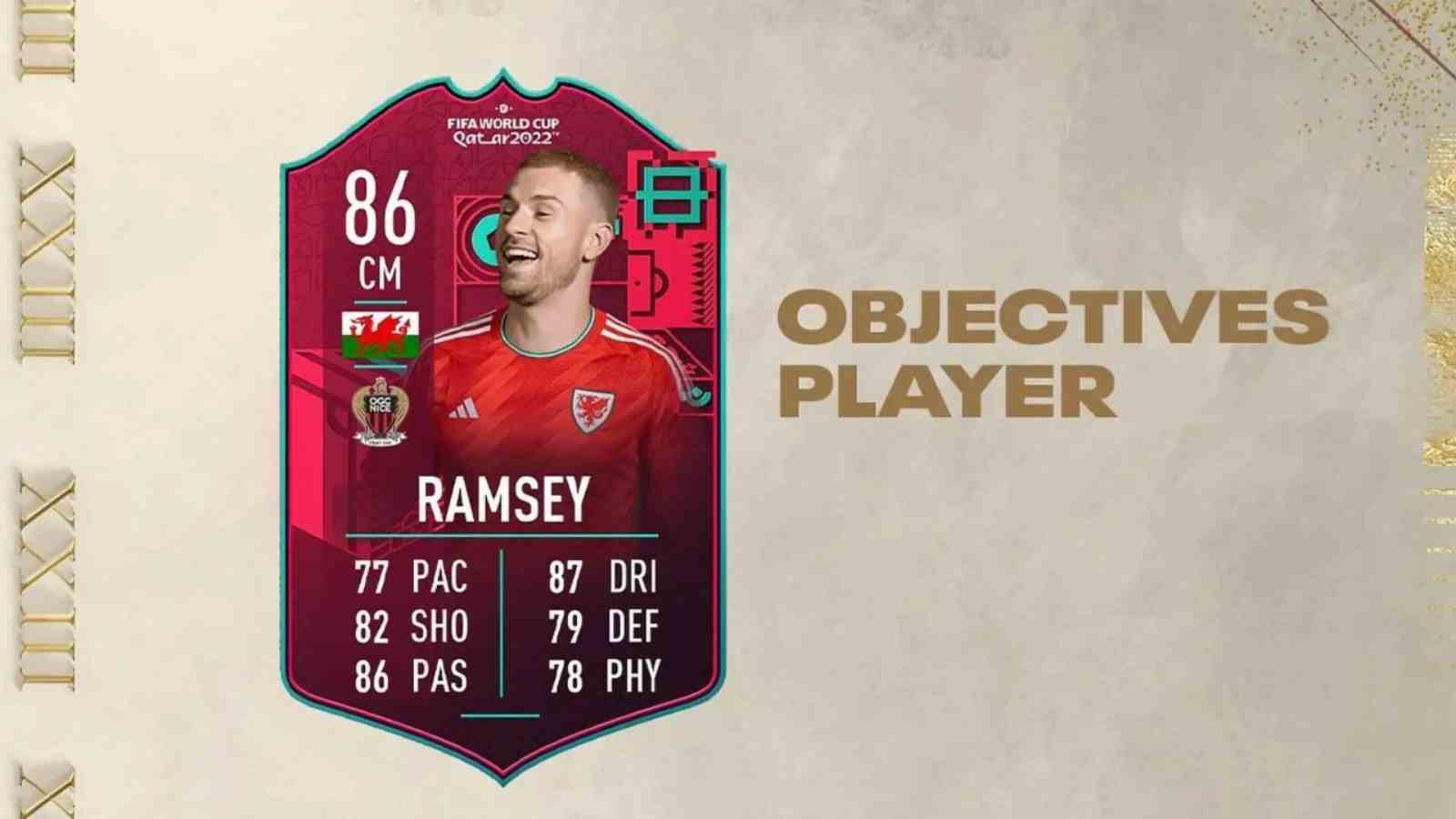 FIFA 23: How to Complete the World Cup Path to Glory Aaron Ramsey Objective