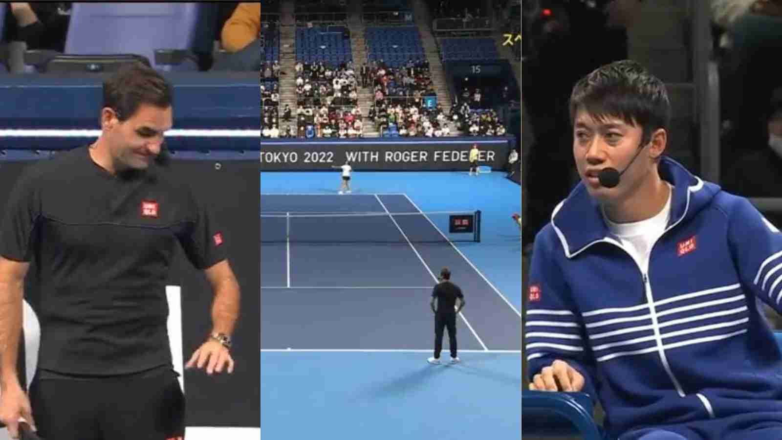 “This is the post-retirement look”- Roger Federer’s cheeky reply to Kei Nishikori when asked about his Rolex