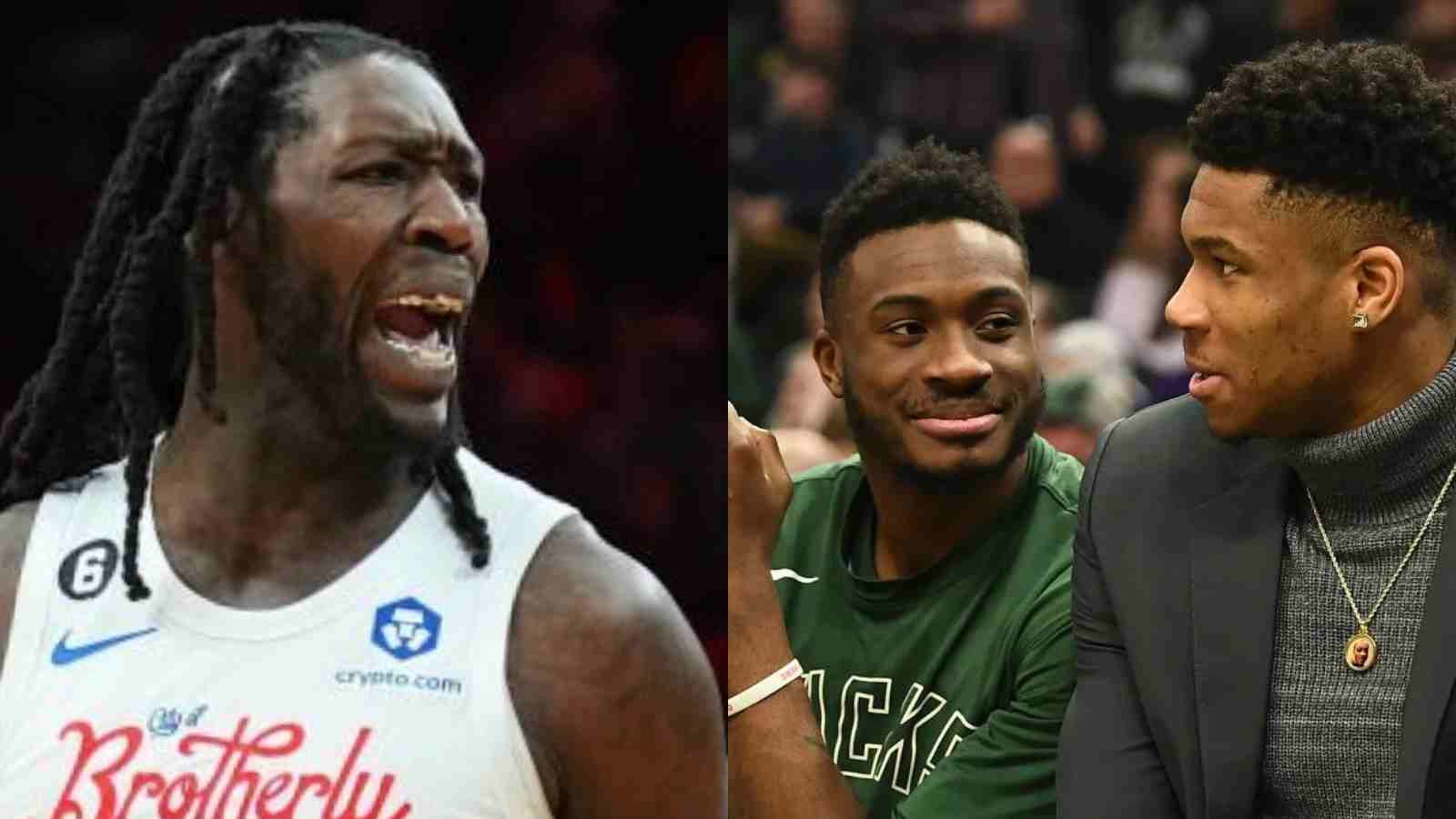 “I’ll beat your a**!” Montrezl Harrell issues stern warning to Giannis’ brother Thanasis Antetokounmpo