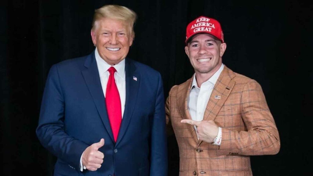 colby covington and donald trump