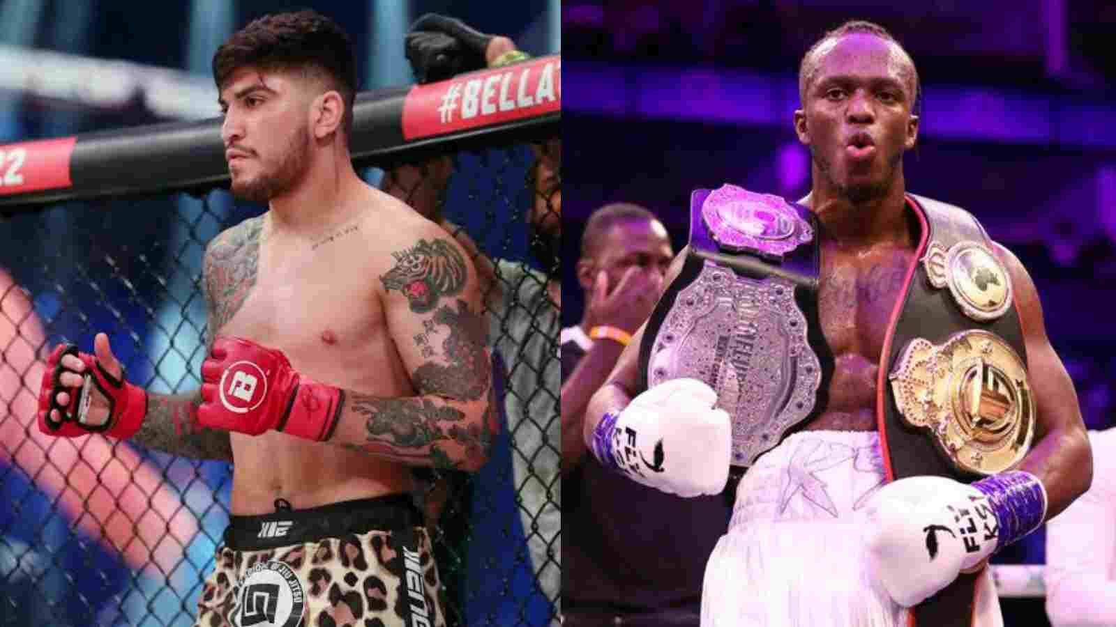 “Its going to be a circus show” – Fans HILARIOUSLY roast Dillon Danis and KSI as their boxing match is official for January 2023