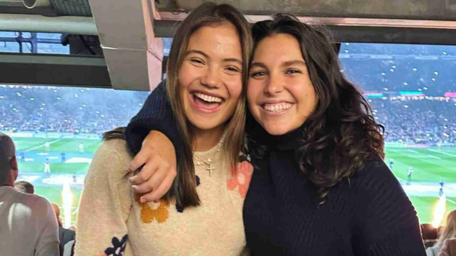 WATCH: Emma Raducanu is all smiles after witnessing her first Live Rugby fixture