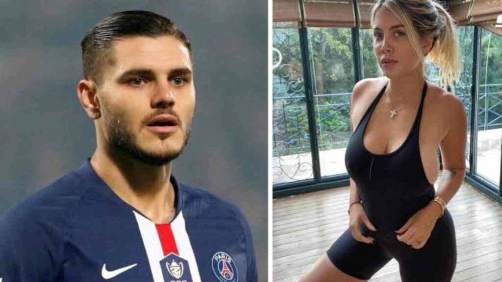 Mauro Icardi and Wanda Nara