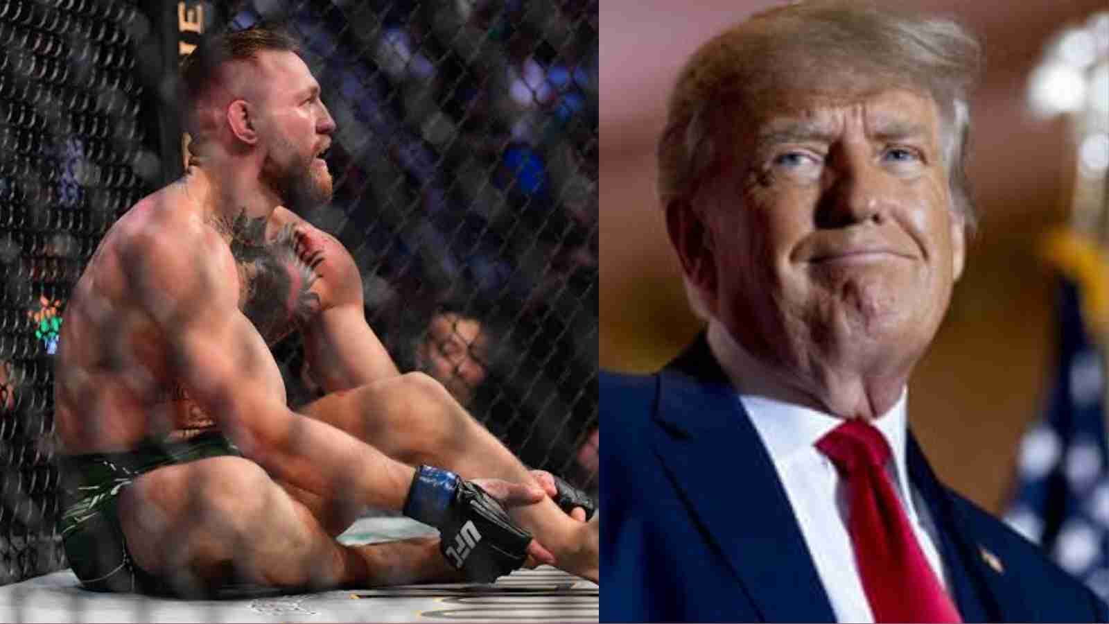 Watch: Donald Trump’s ‘cold a**’ reaction to Conor McGregor’s leg break at UFC 264