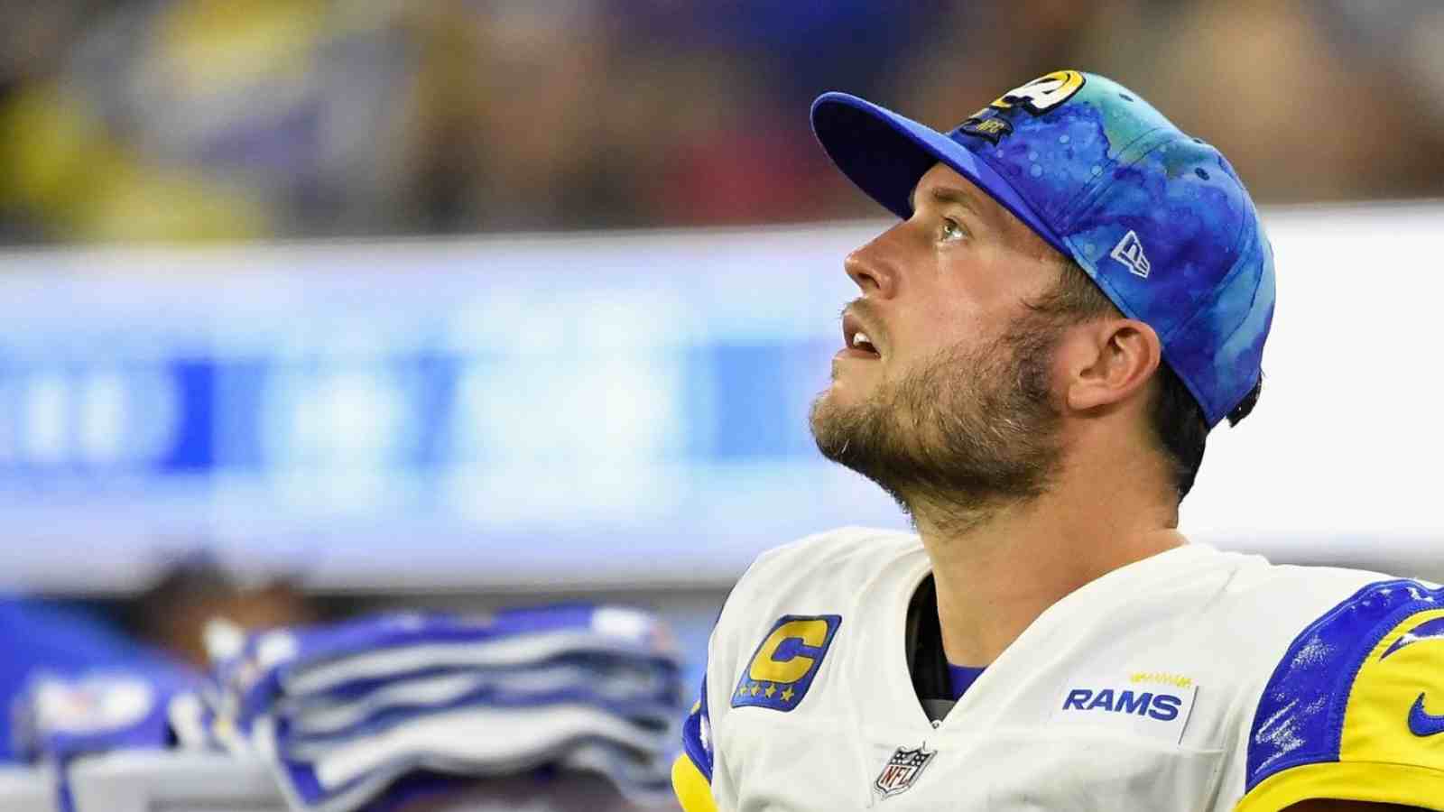 Matthew Stafford’s season ends abruptly as the Los Angeles Rams place QB on IR