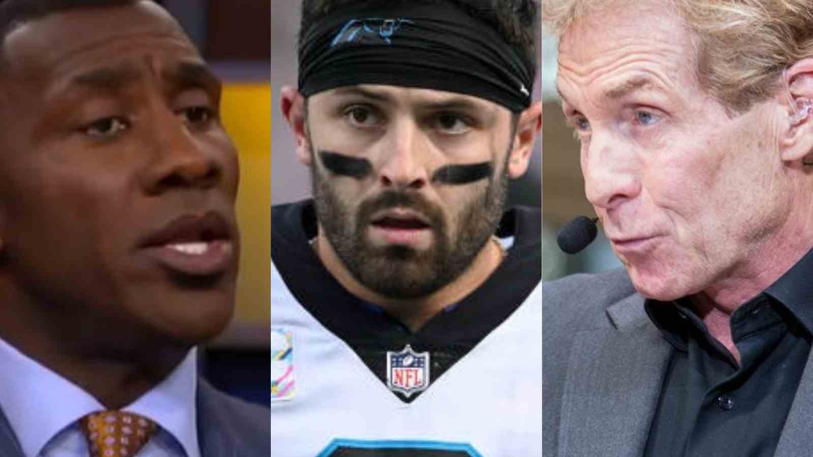 “Greatest televised shouting”: Baker Mayfield’s devastating performance against the Ravens results in Shannon Sharpe and Skip Bayless wrangling in a HEATED war of words