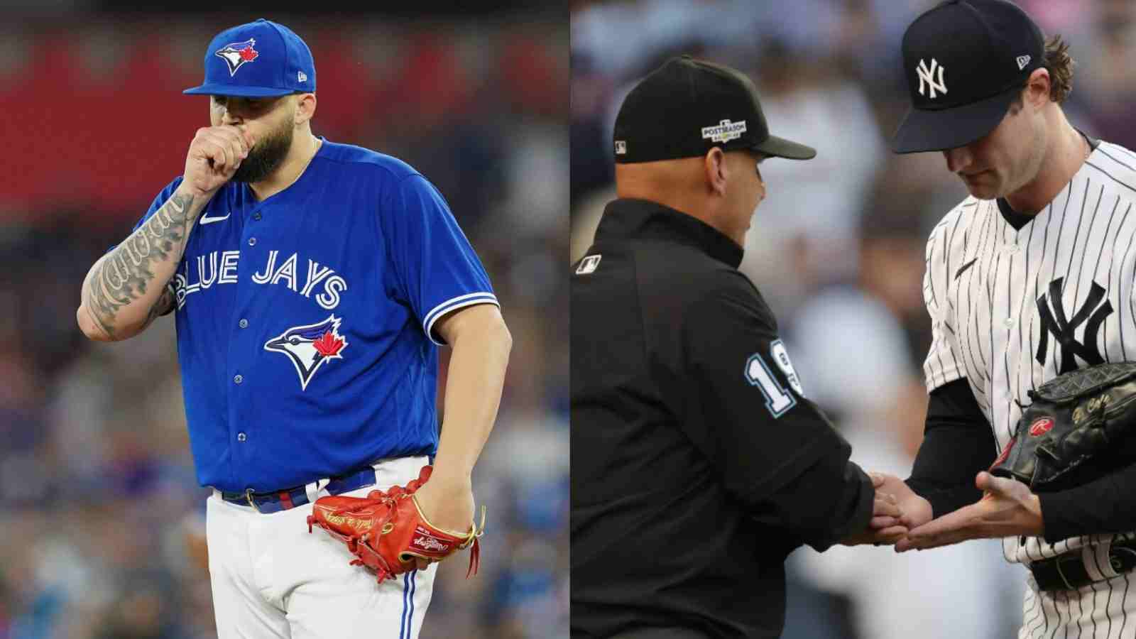 New York Yankees fans AGITATED after Jays’ Alek Manoah EMBOSSES Gerrit Cole as the “worst cheater” in MLB history