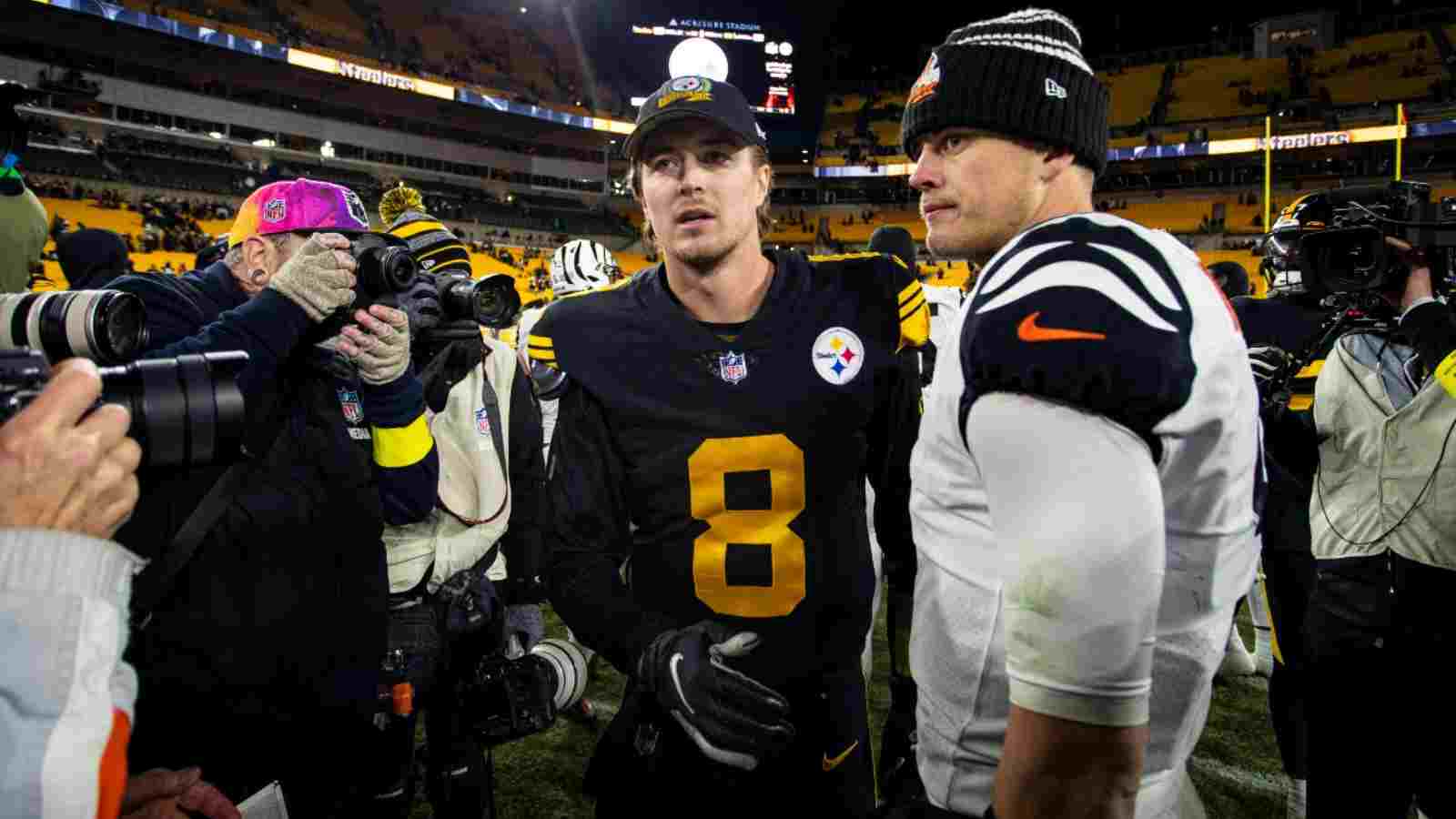 “He can BUILD OFF this,” Bengals QB Joe Burrow has some HEARTFELT advice for Steelers’ Kenny Pickett after satisfying win