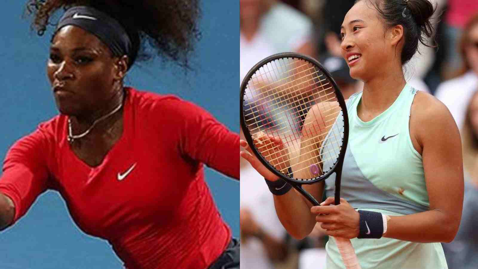 Qinwen Zheng reveals what qualities of Serena Williams made the American her inspiration from a young age