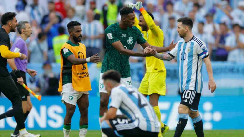 Saudi Arabia goalkeeper Alowais shows sublime skills as underdogs rock Argentina 2-1 in FIFA World Cup opener