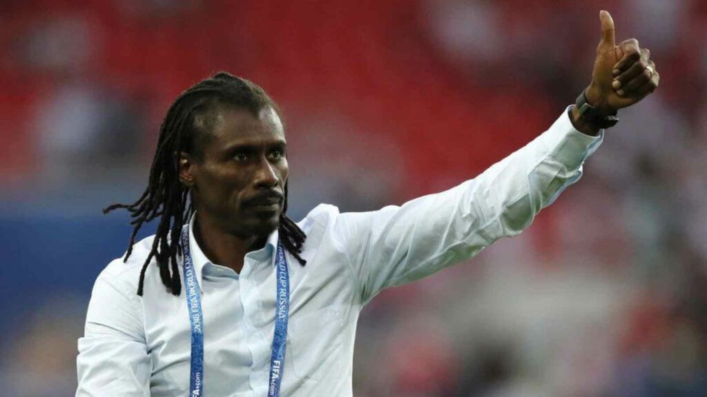 Senegal coach at 2022 FIFA World Cup