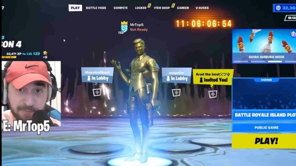 Fortnite Chapter 3 Season 4 has a 'mysterious' countdown in the lobby