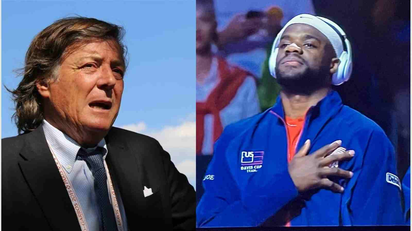 “Would kick him in the b*tt”, Adriano Panatta furious at Frances Tiafoe for wearing headphones during the National Anthem