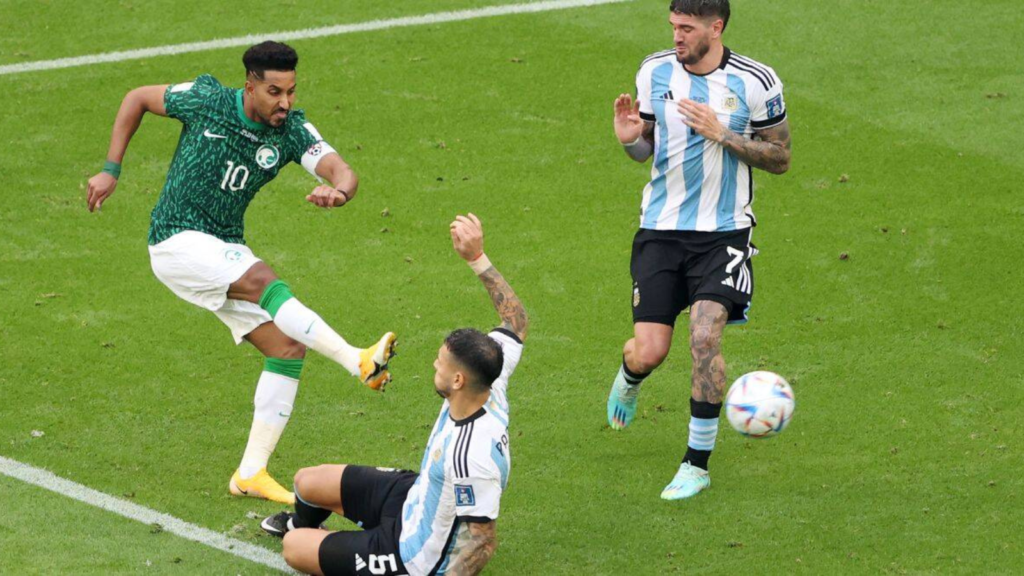 Saudi Arabia defeats Argentina