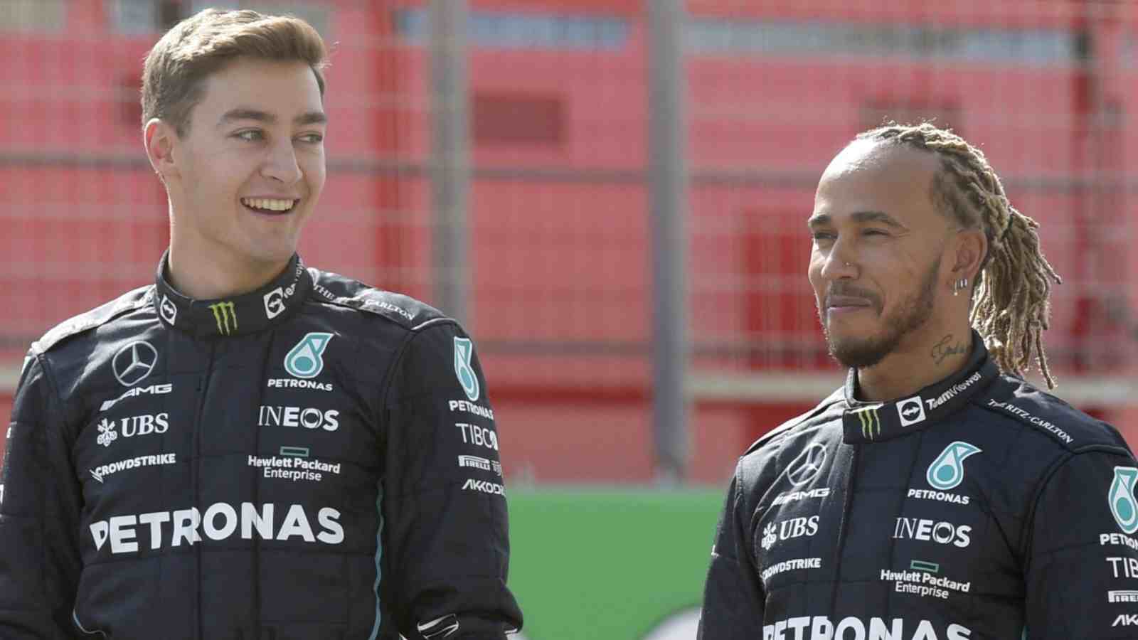 “It’s been quite a journey” – Lewis Hamilton and George Russell take a trip down the memory lane as they look back on the 2022 F1 season