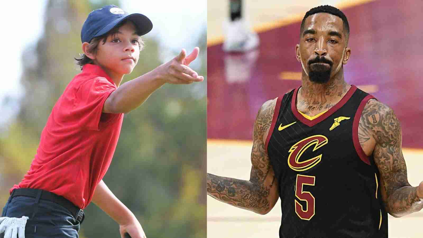 “Charlie wins all day”- Charlie Woods already making heads turn, NBA’s JR Smith pounces on the SLIGHTEST opportunity to play with the BOY WONDER!