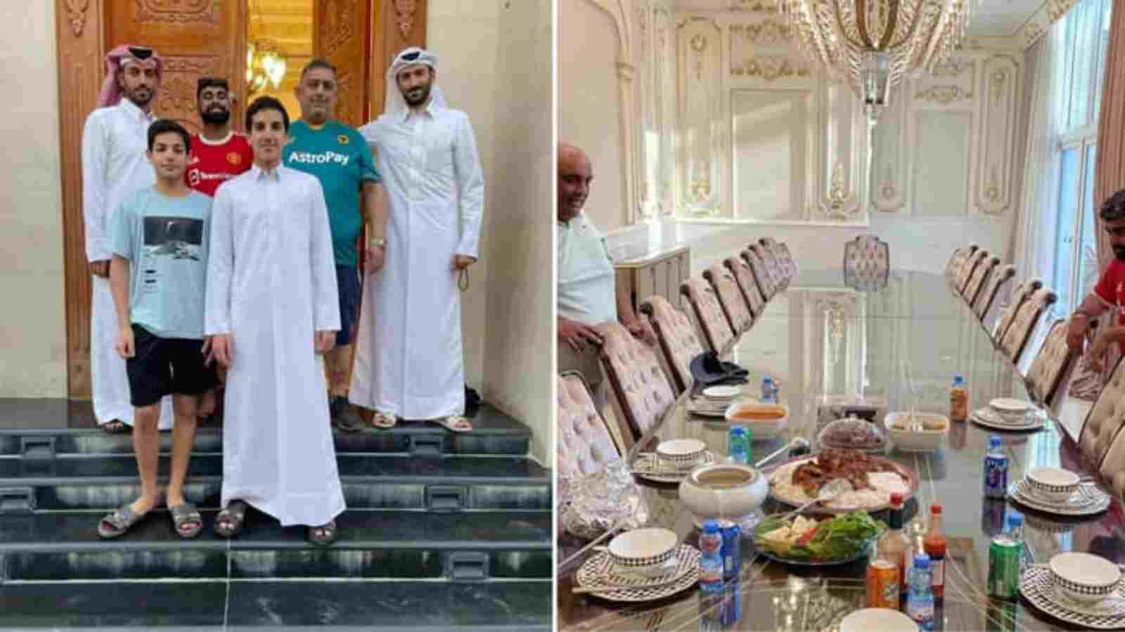 “The hospitality of the Qatari people is top-class” – England fan in awe after invitation for lunch by Qatari millionaire to his lavish mansion