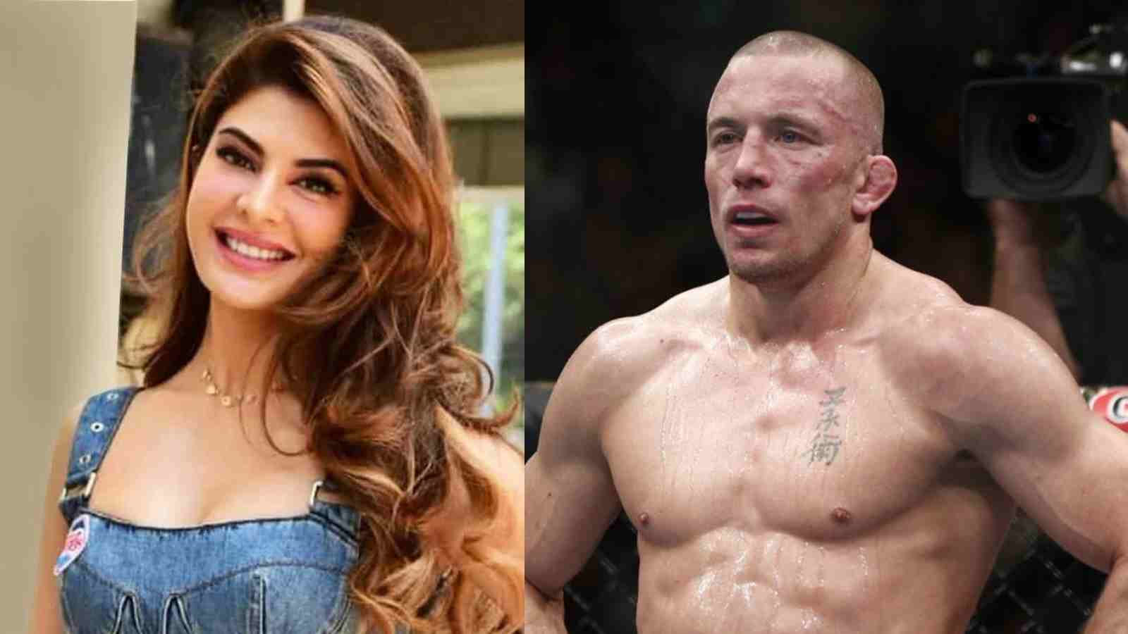 In No Rush: Bollywood star Jacqueline Fernandez SURPRISINGLY embarks on an e-date with Georges St. Pierre