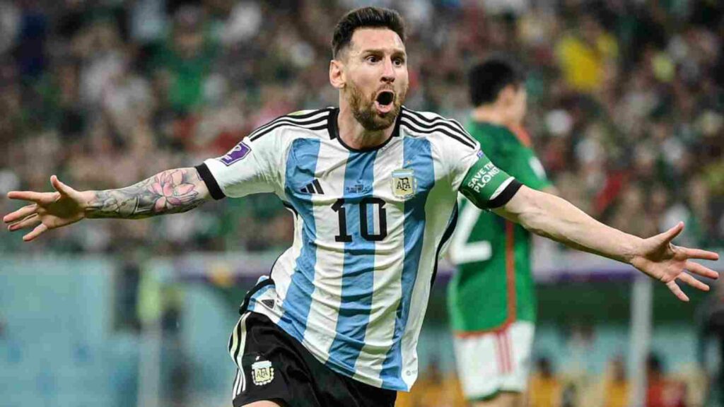 Lionel Messi at the 2022 FIFA World Cup